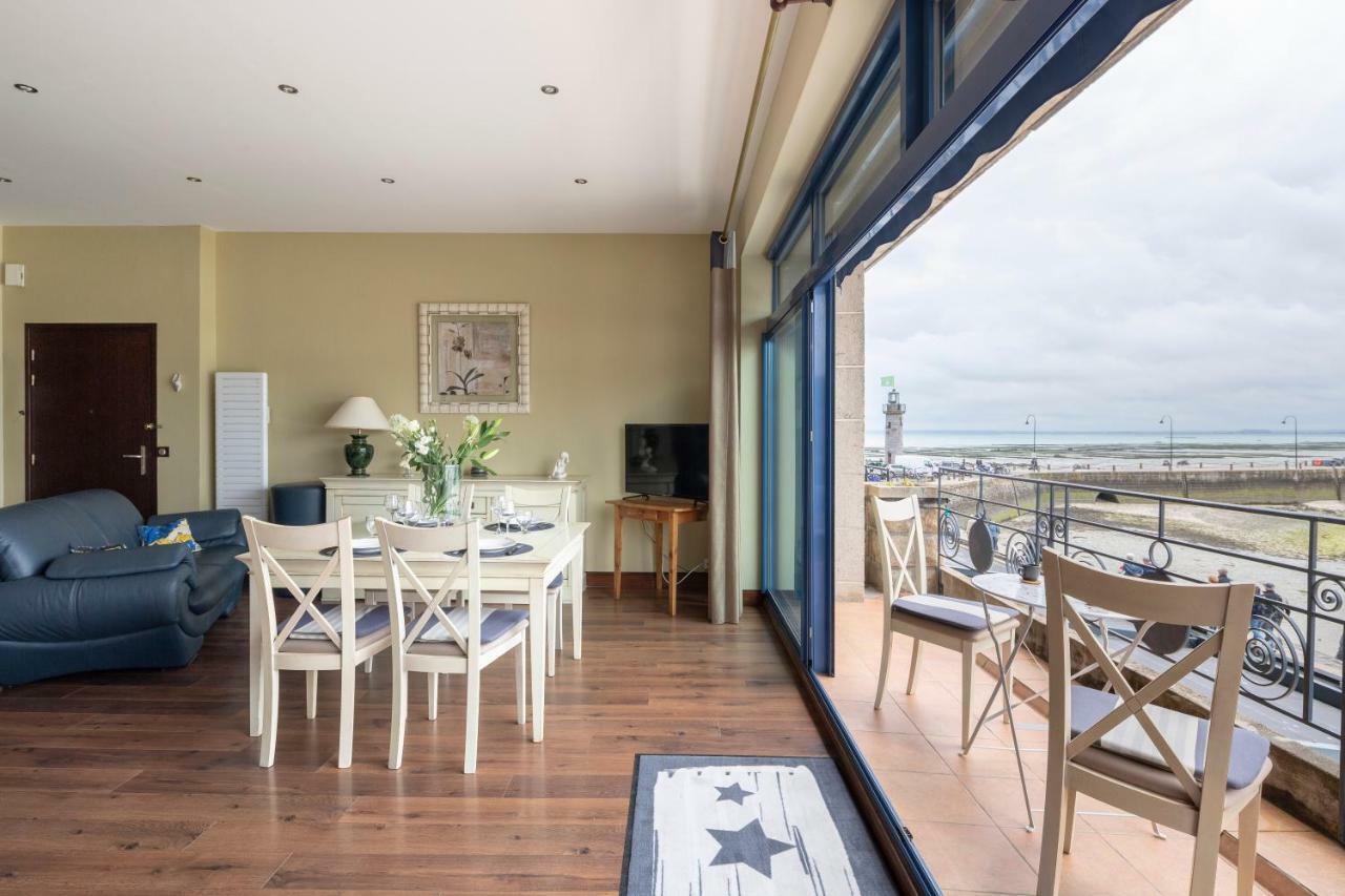 La Bisquine - Appt Pour 4 Avec Vue Mer Cancale Exterior foto